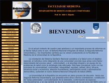 Tablet Screenshot of medfamco.fmed.edu.uy